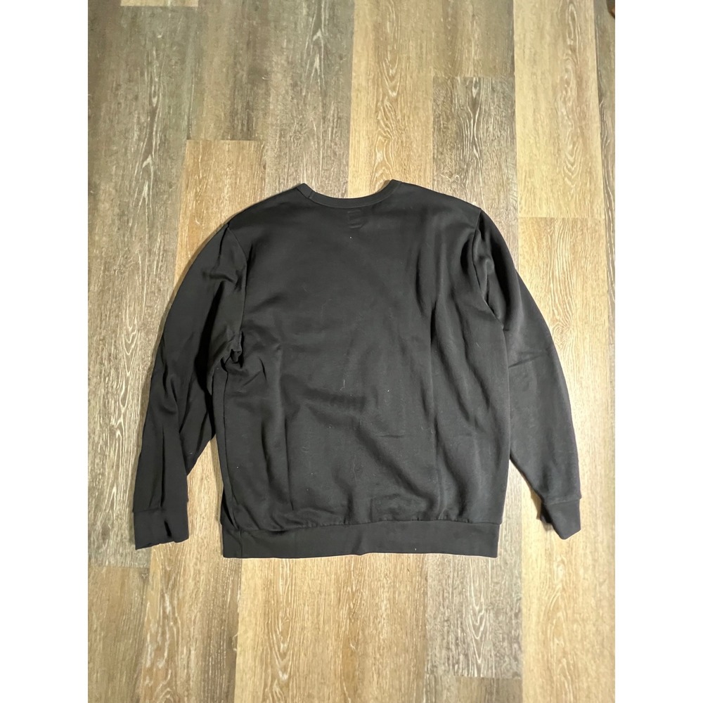 IZOD Sweater Mens Large Green Excellent Grid Textured Knit Cotton Pullover